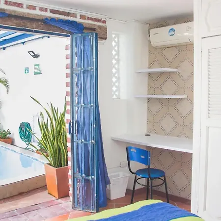8cpt-1 Casa Tipo Republicana De 8 Y Piscina En Getsemani Сasa de vacaciones Cartagena